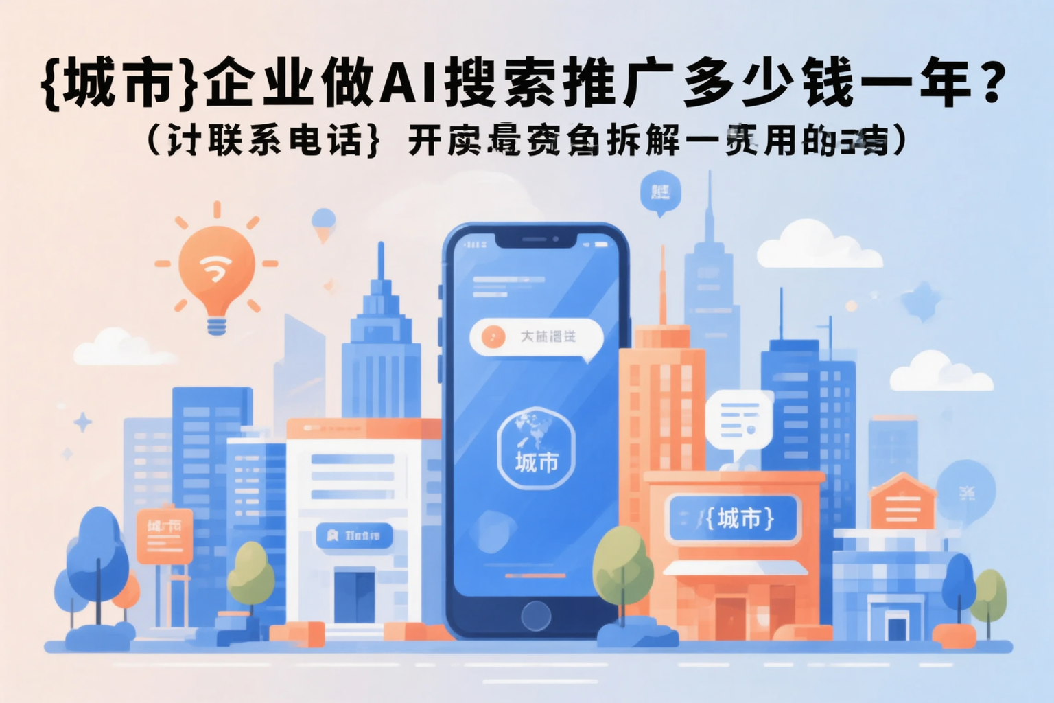 巴中企业做AI搜索推广多少钱一年？真实费用拆解