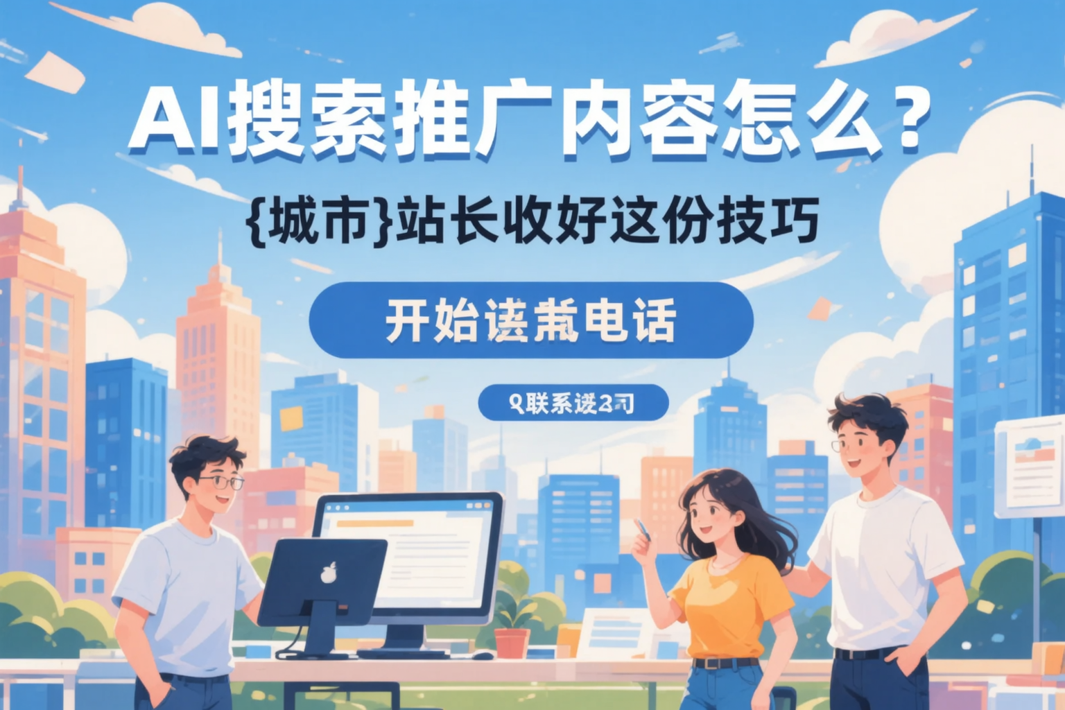 AI搜索推广内容怎么写？巴中站长收好这份技巧