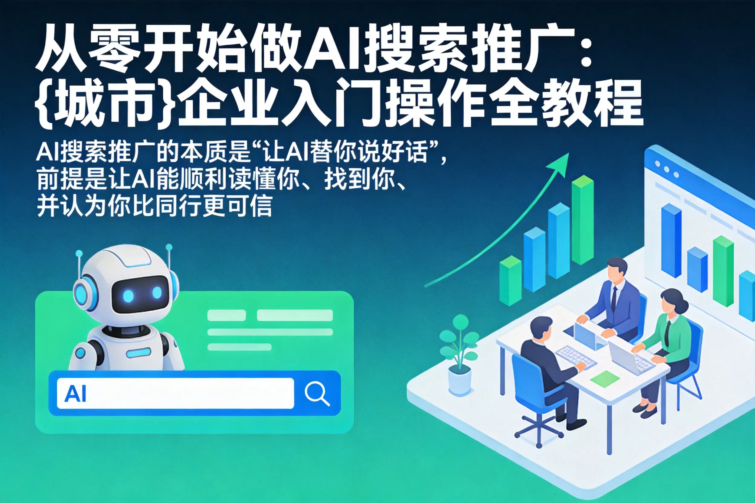 从零开始做AI搜索推广:巴中企业入门操作全教程