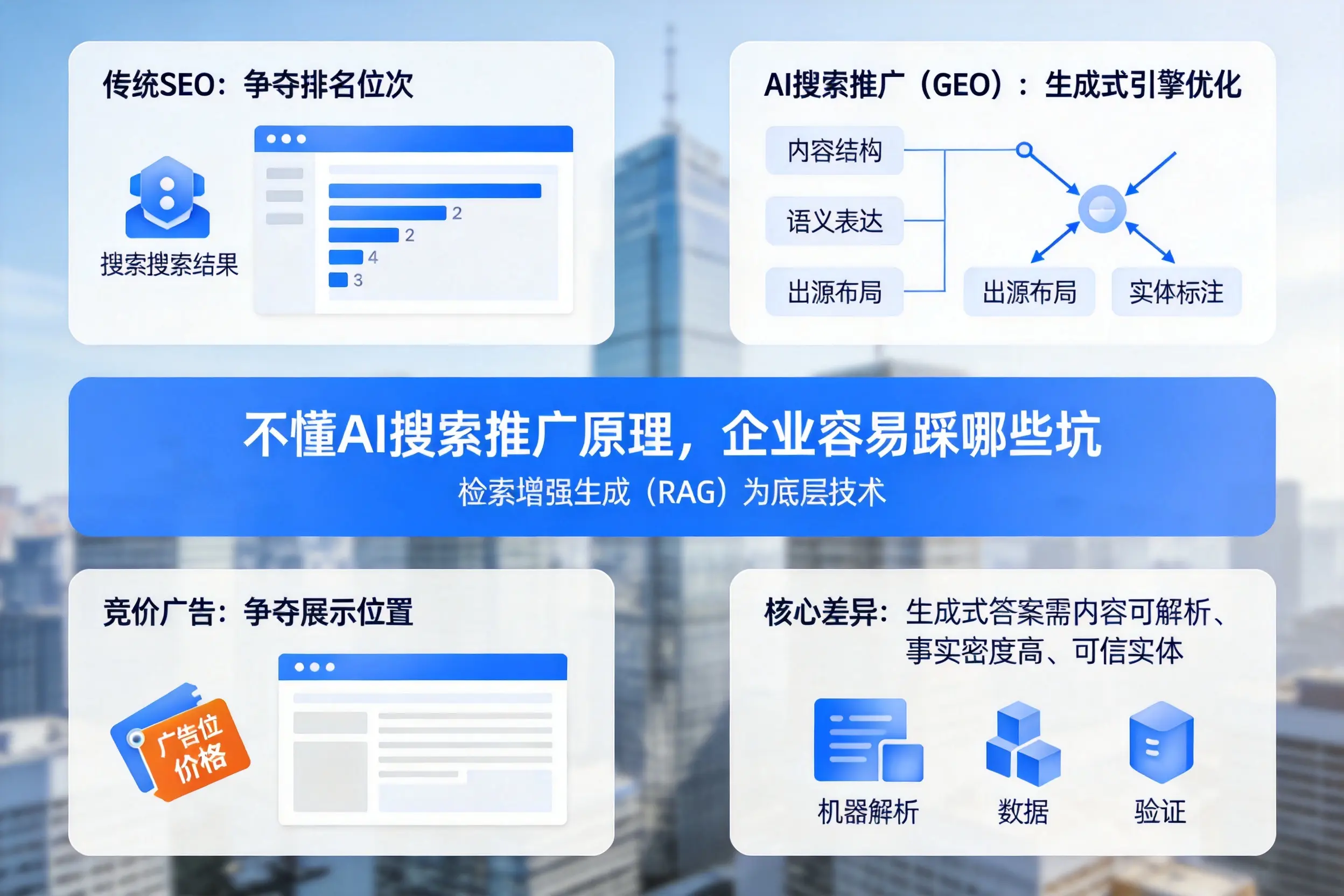 不懂AI搜索推广原理，巴中企业容易踩哪些坑