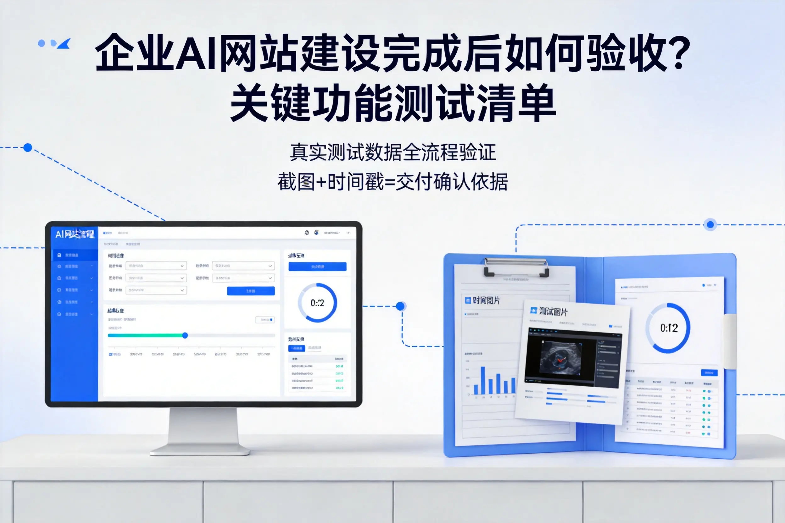 巴中企业AI网站建设完成后如何验收？关键功能测试清单