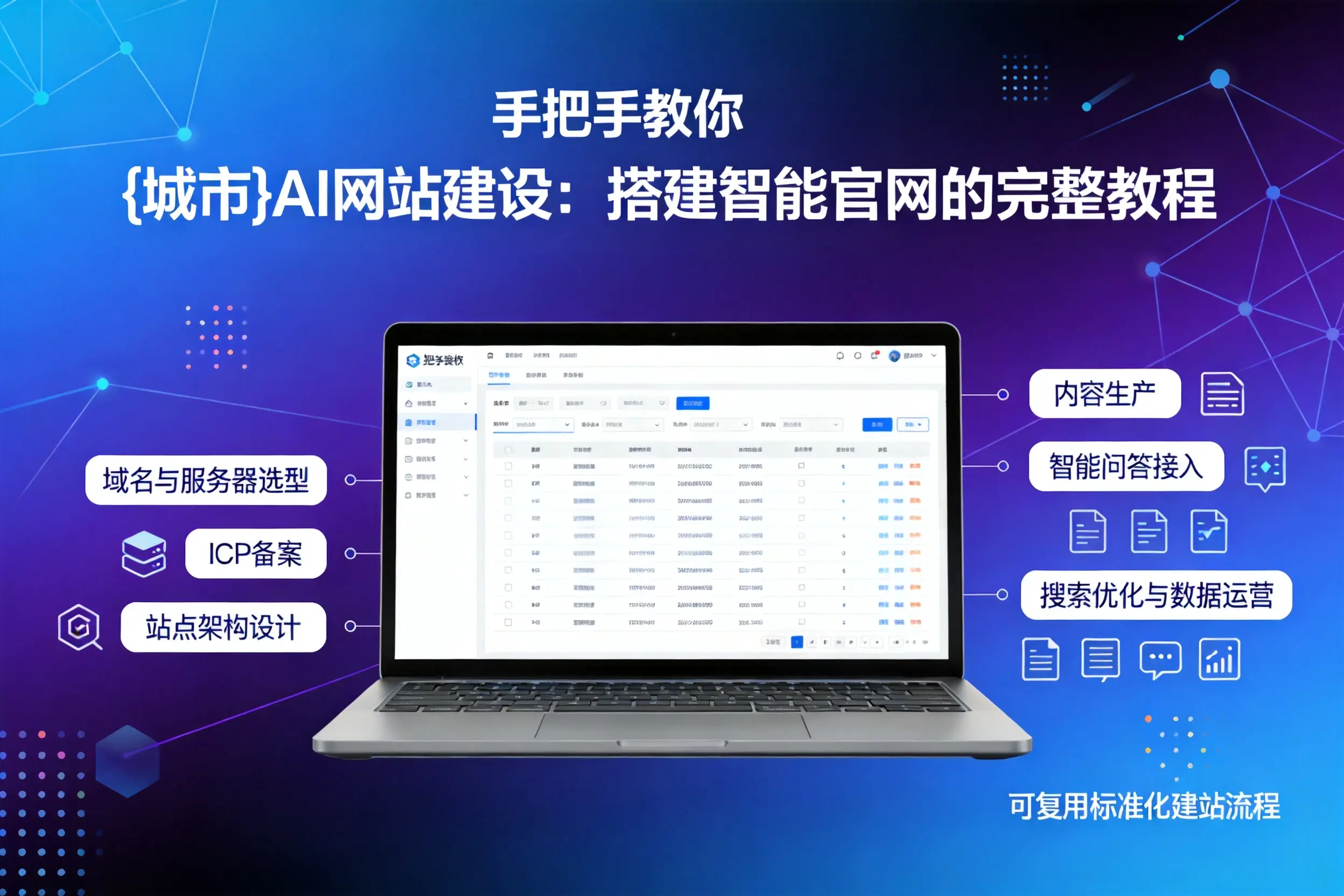 手把手教你巴中AI网站建设：搭建智能官网的完整教程